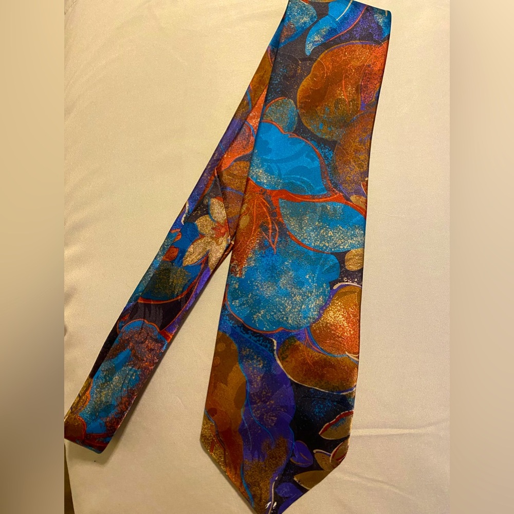 Abstract Multi Color Tie by KETCH Classics